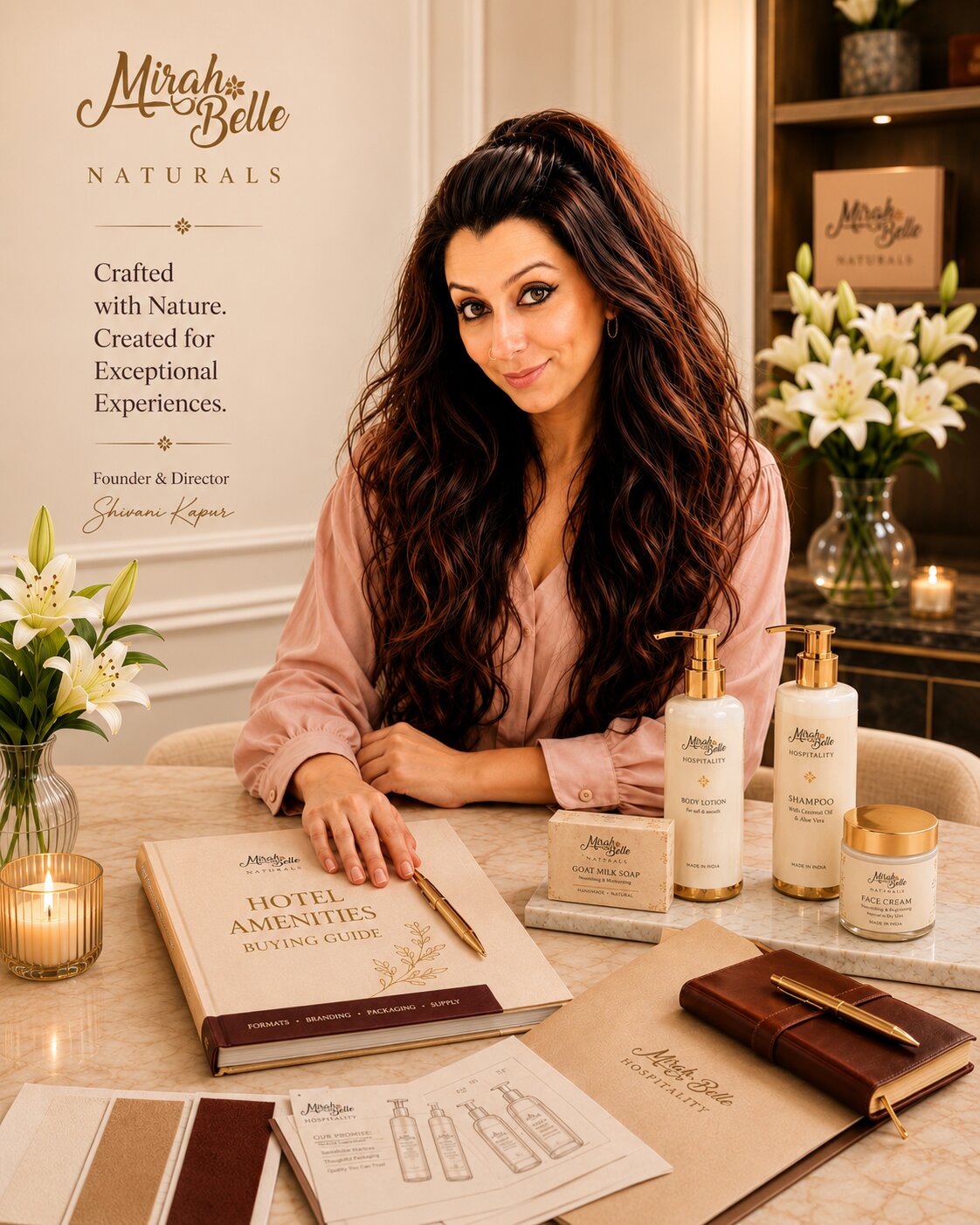 Shivani Kapur, Founder and Director of Mirah Belle